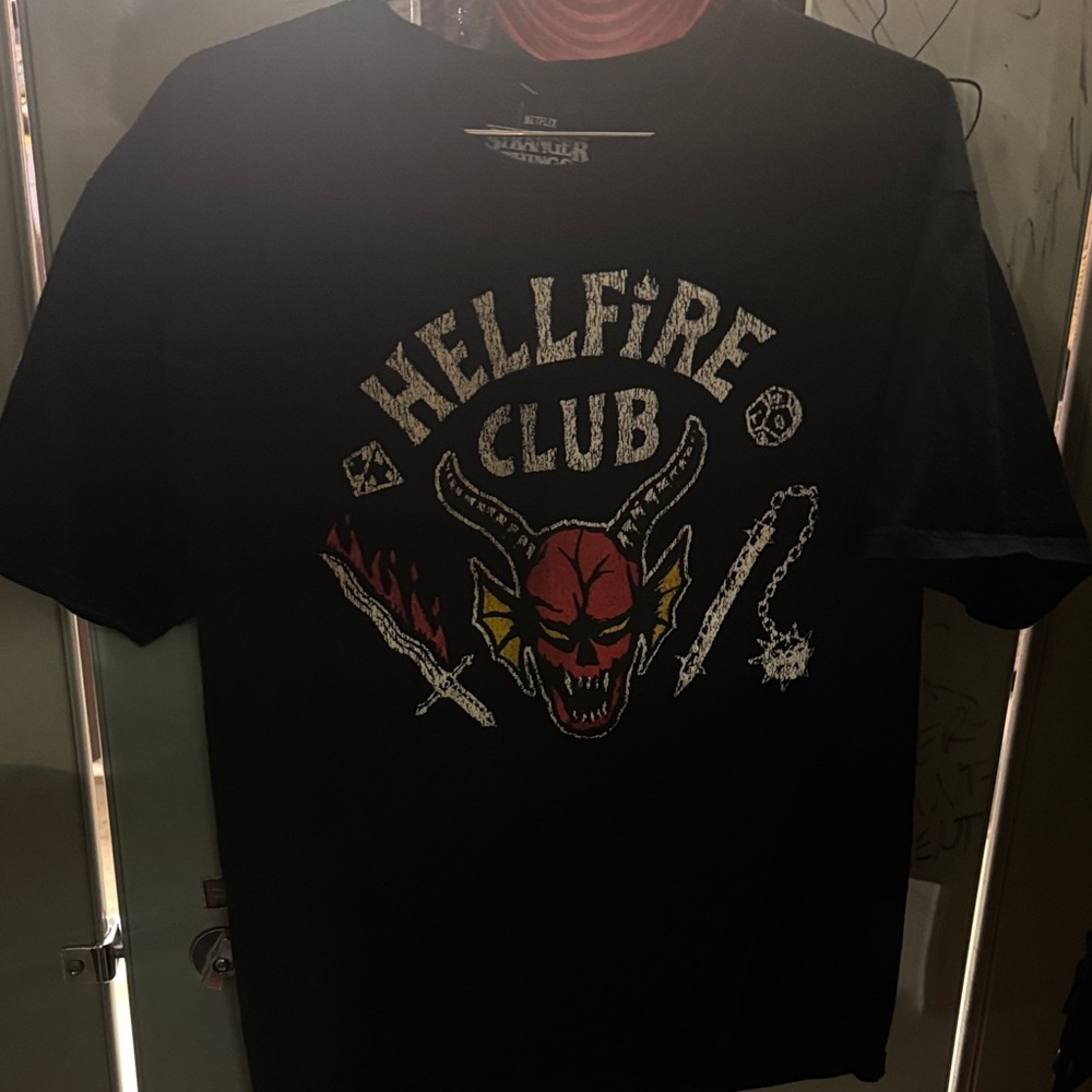Netflix Hellfire Club Black Tee